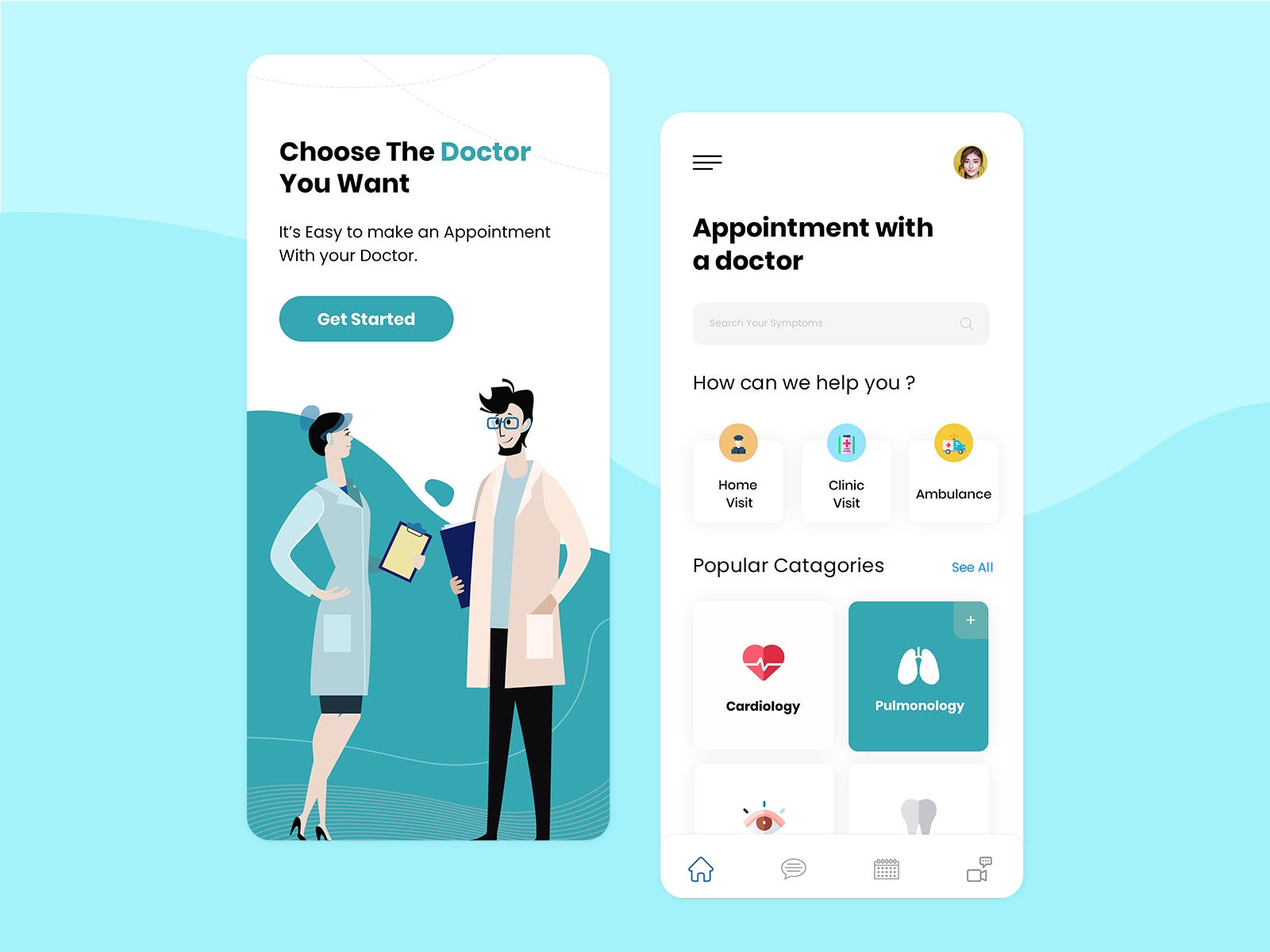 Doctors and Support Staff