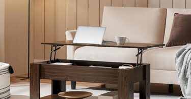 Yaheetech Lift Top Coffee Table with Hidden Storage