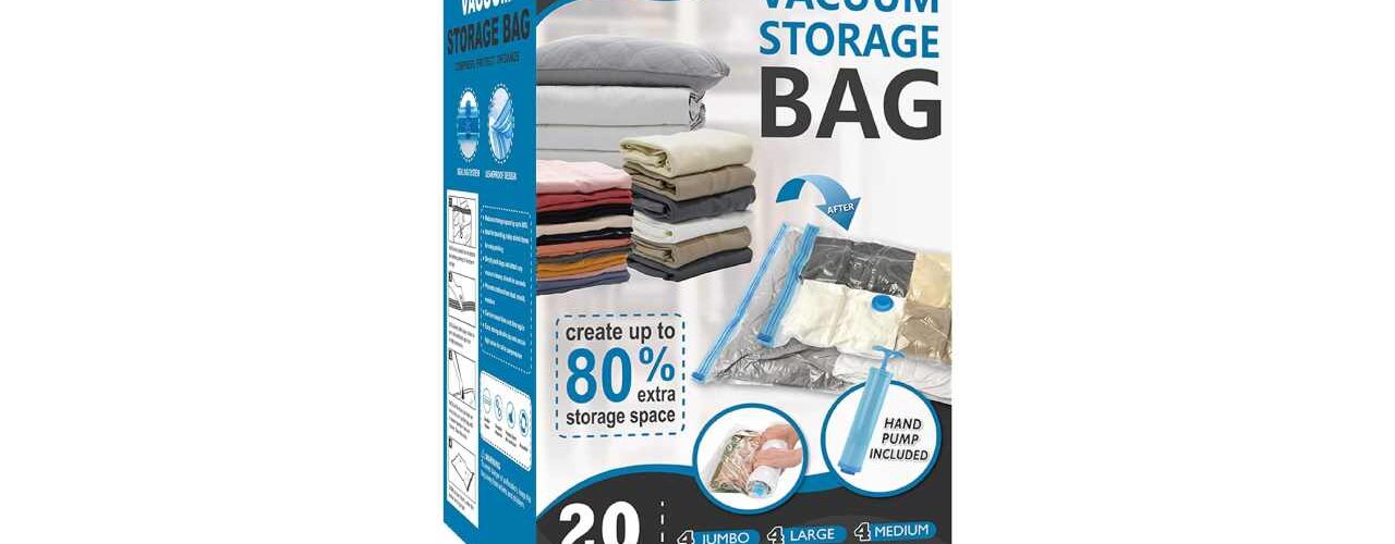 Cozy Essential 20-Pack Vacuum Storage Bags